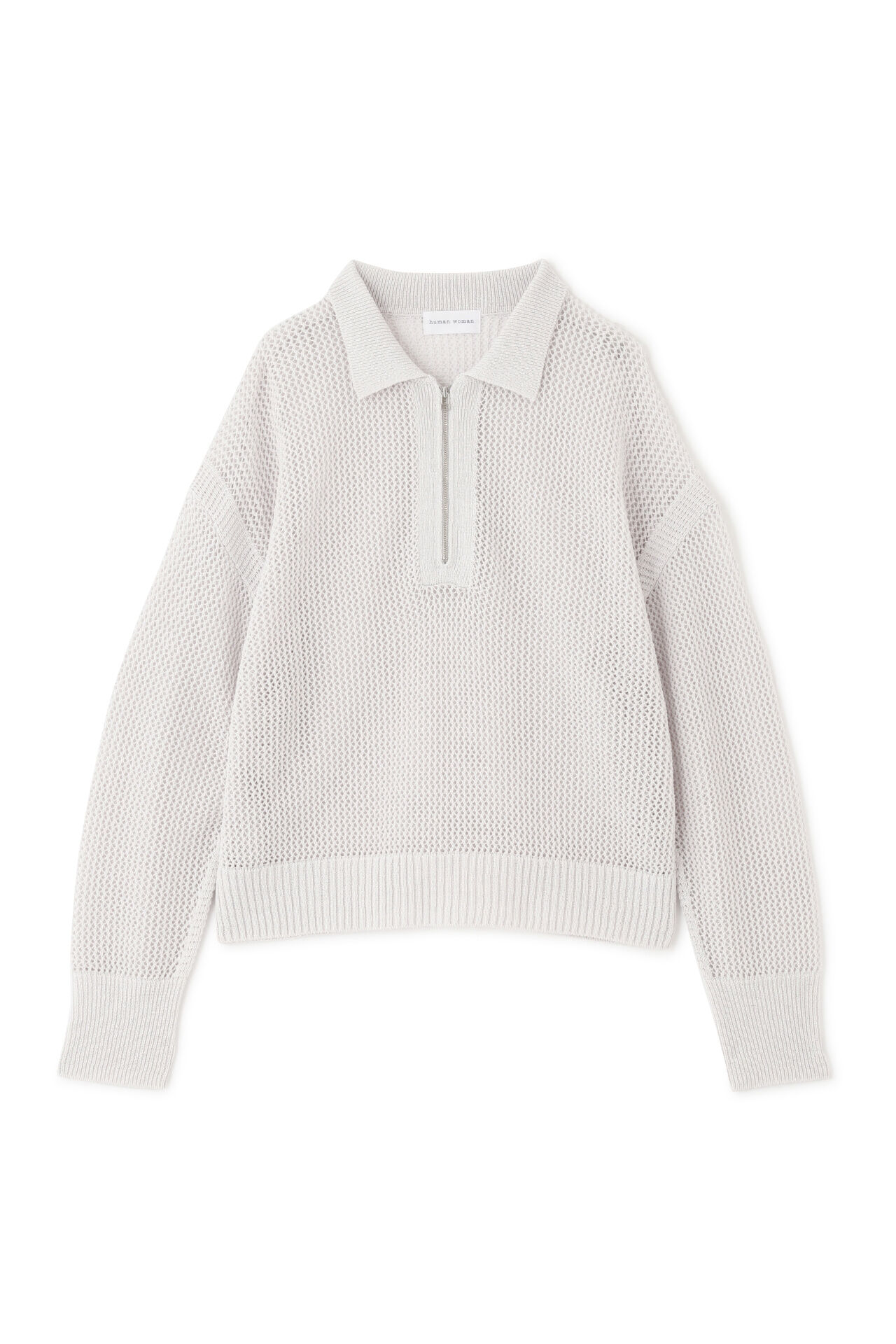  「◆【ウォッシャブル】テープヤーンメッシュスキッパープルオーバー」|ニット・セーター|