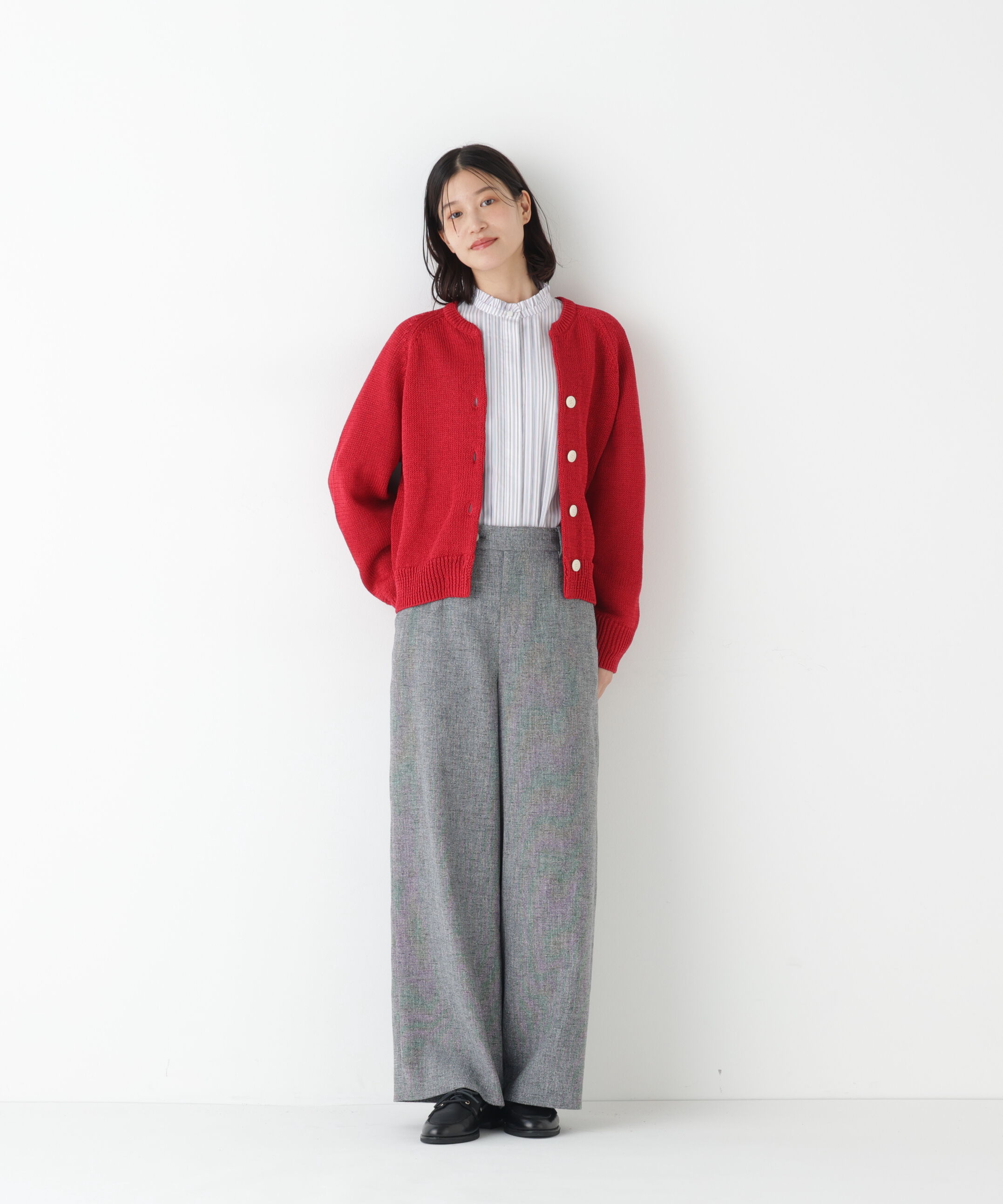  「◆《セットアップ可》ツィードフラップセミワイド」|その他|