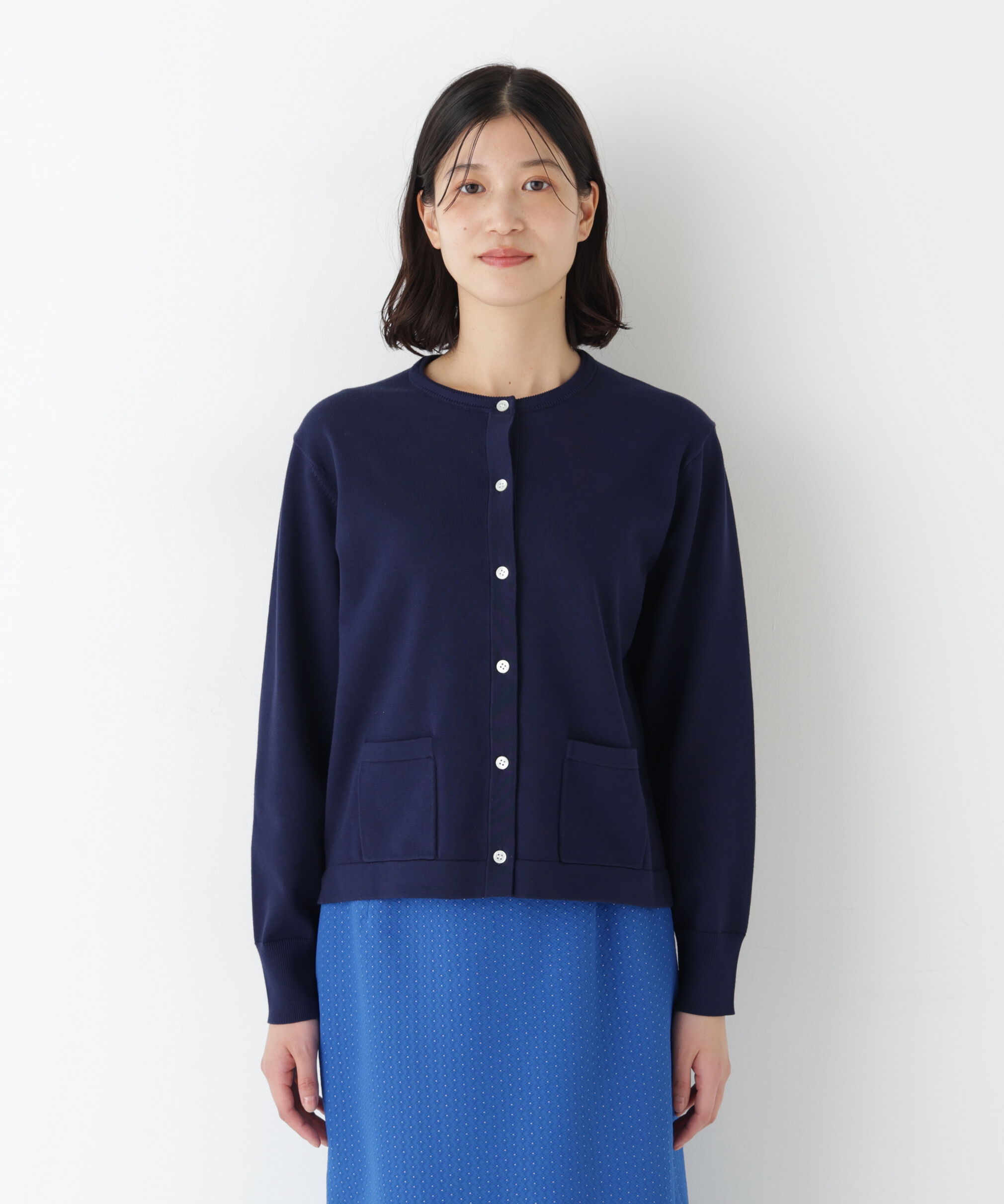  「◆《ｳｫｯｼｬﾌﾞﾙ》ｵｰｶﾞﾆｯｸｺｯﾄﾝ混ﾌﾟﾚｰﾃｨﾝｸﾞﾗ 」|ニット・セーター|