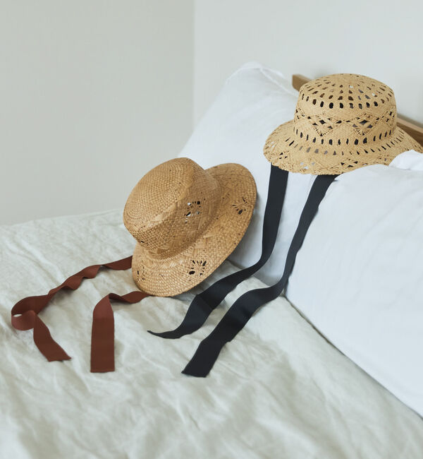 Doux archives「雑材リボン付きハット」|その他|