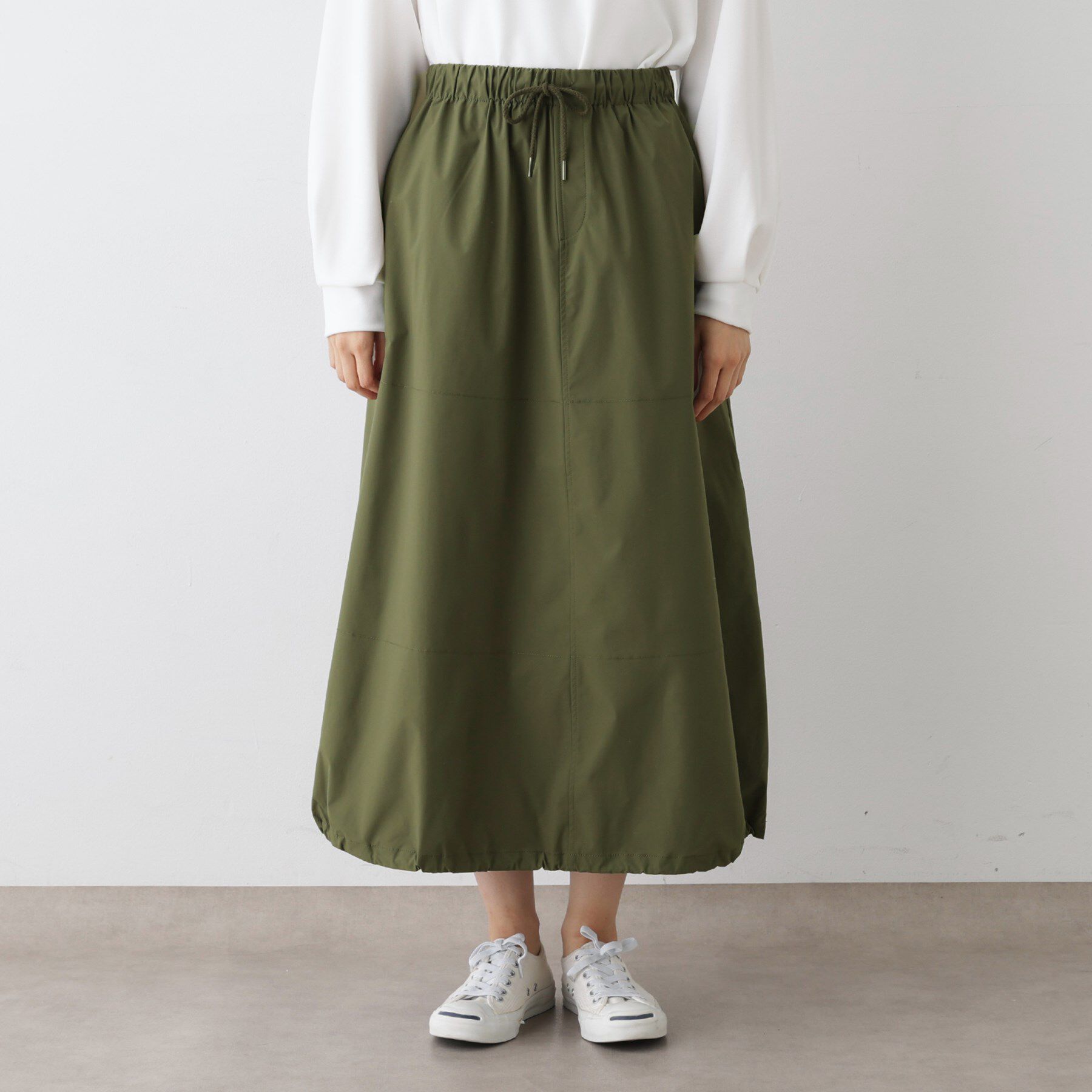 Dessin「【セットアップ可・洗える】裾スピンドル付きイージースカート」|スカート|