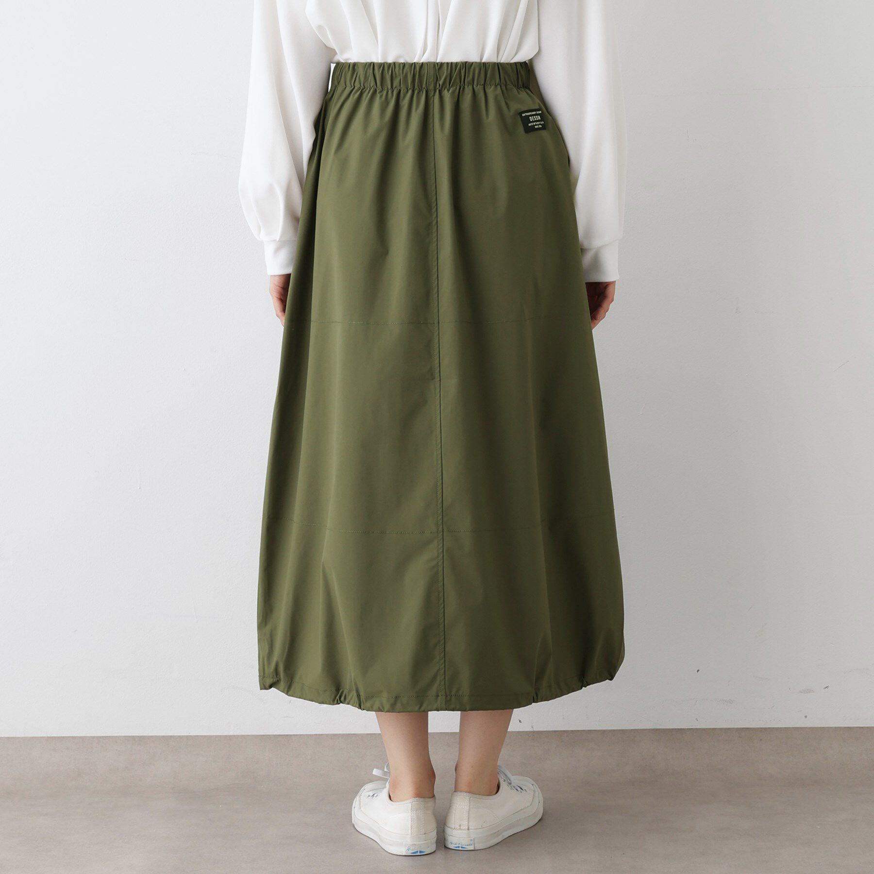 Dessin「【セットアップ可・洗える】裾スピンドル付きイージースカート」|スカート|