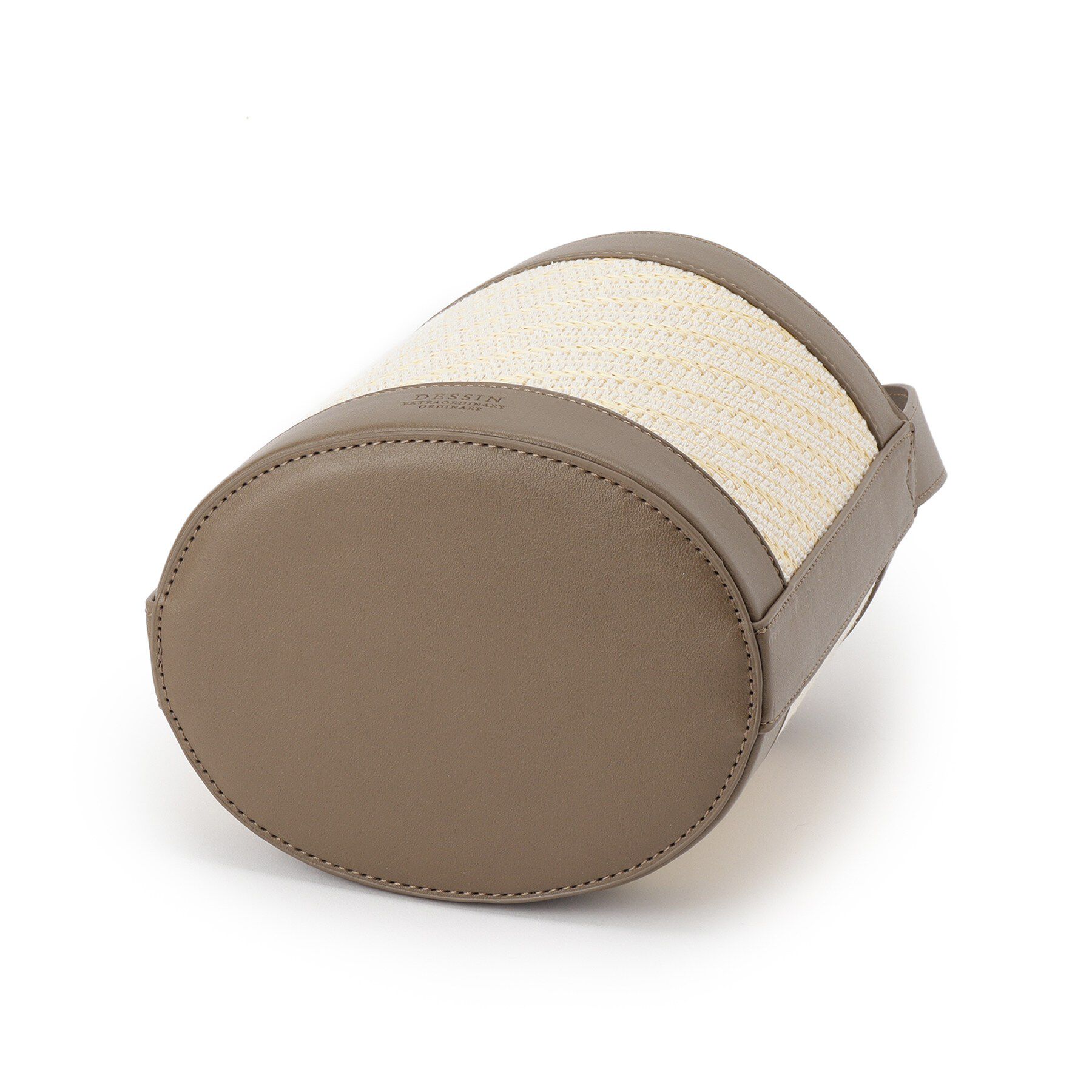 Dessin「ストライプ柄バッグコンビバケツショルダー」|ショルダー・メッセンジャー|