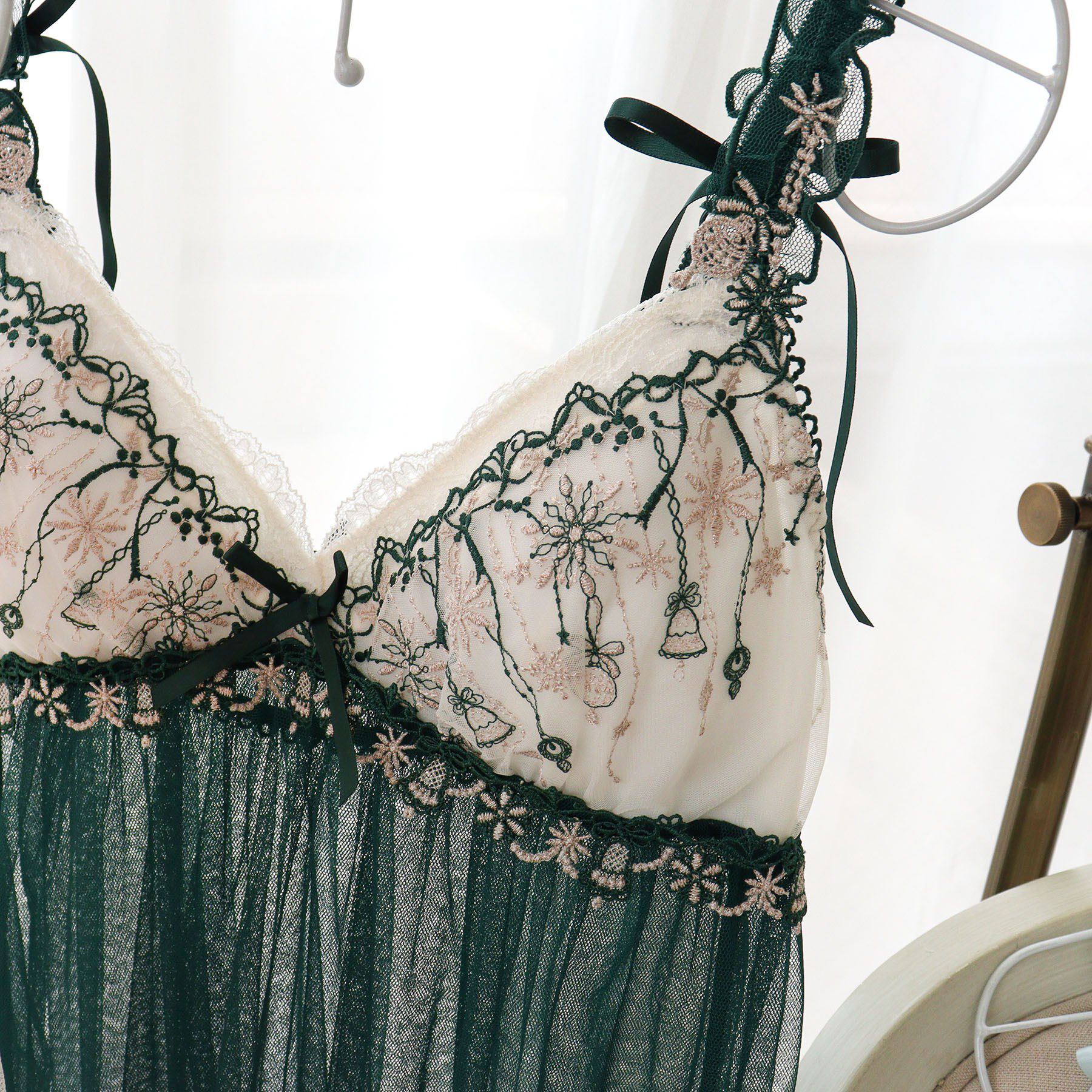 Risa Magli「【ルビー】 カップ付マキシワンピース」|インナー|