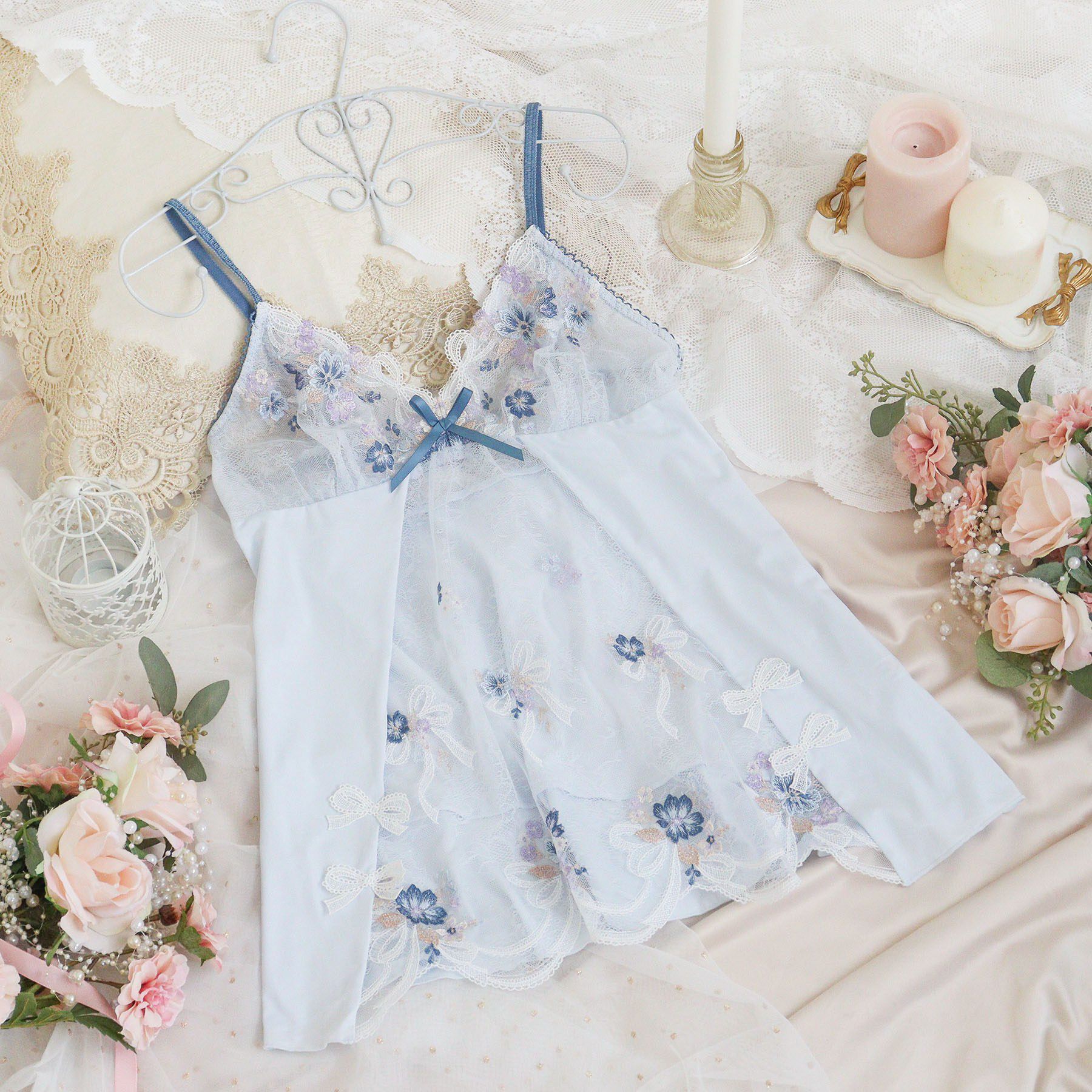 Risa Magli「ダニエラ キャミソール」|キャミソール|ブルー(092)