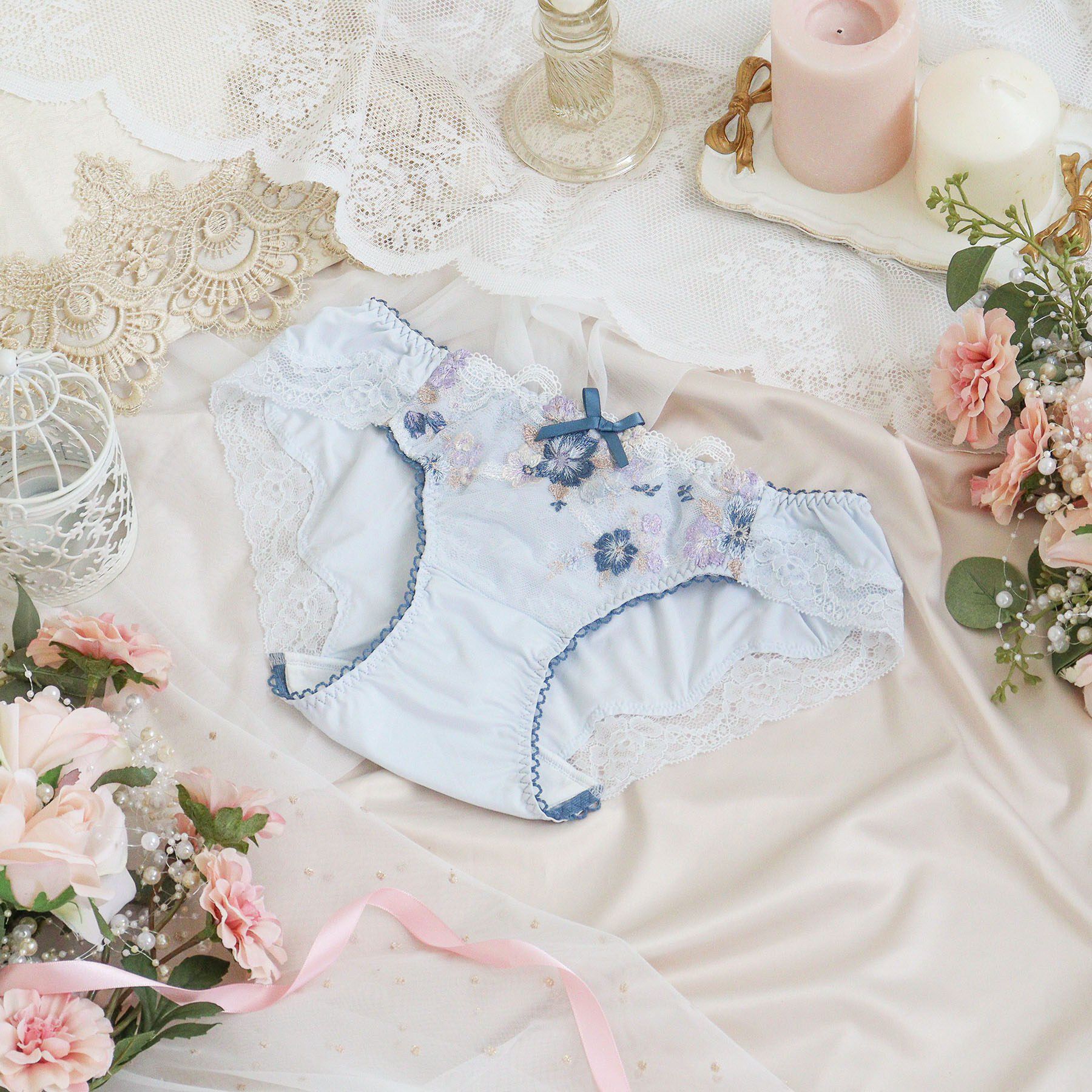 Risa Magli「ダニエラ サニタリー」|インナー|ブルー(092)