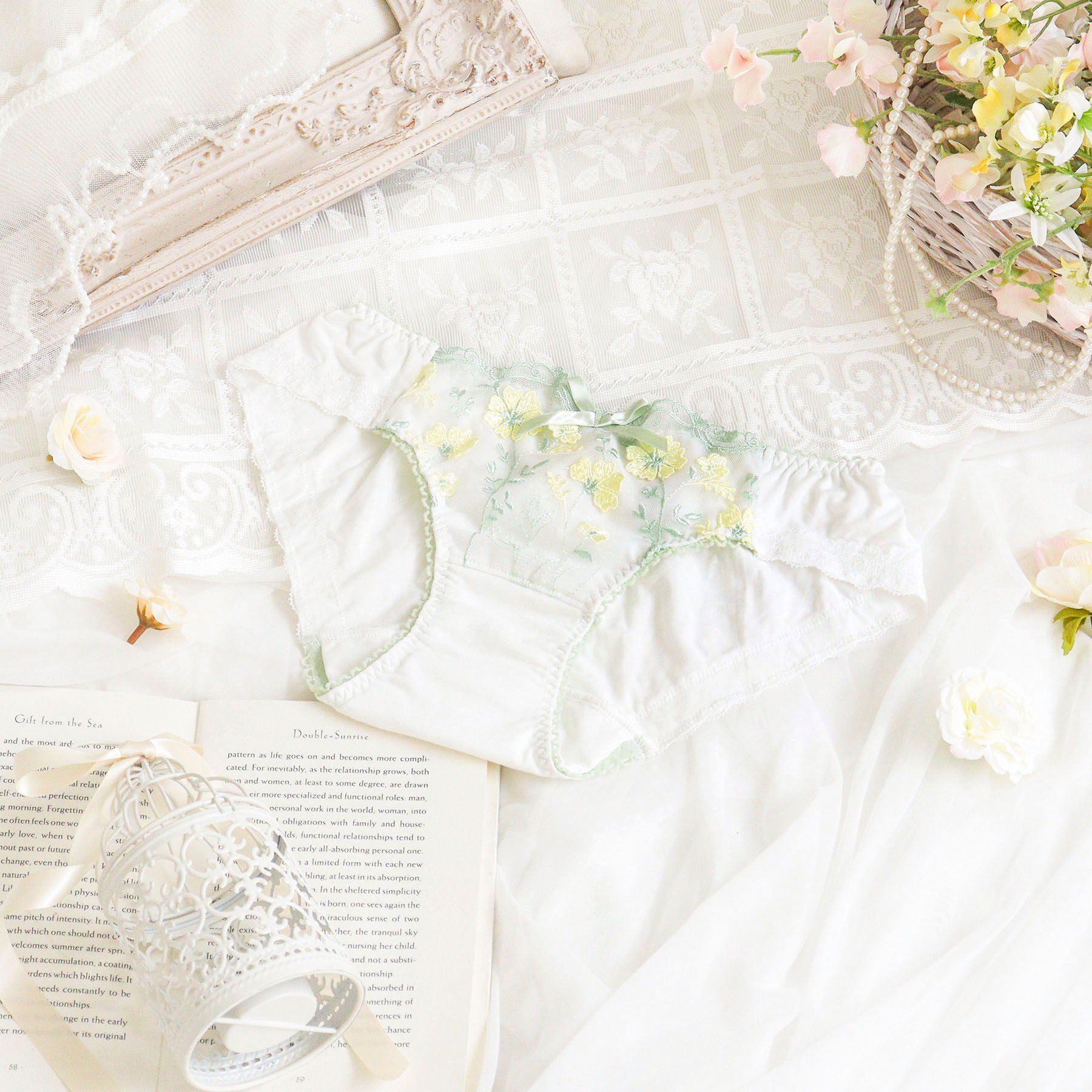 Risa Magli「ラーレ サニタリー」|インナー|イエロー(032)