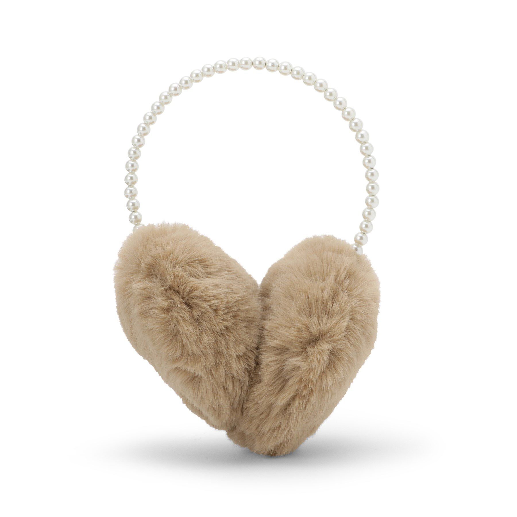 ITS&rsquo;DEMO「パール調フェイクファーイヤーマフ」|イヤーマフ|