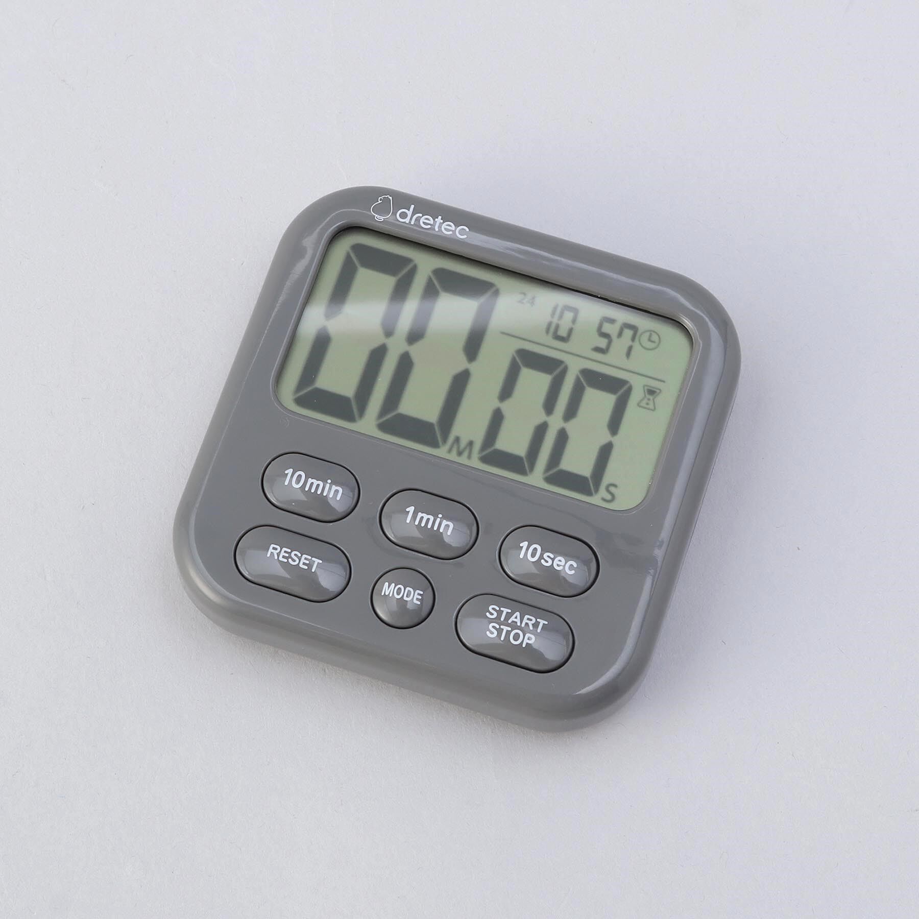 212 KITCHEN STORE「大画面タイマー シャボン6デュオ DG」|食器・キッチングッズ|