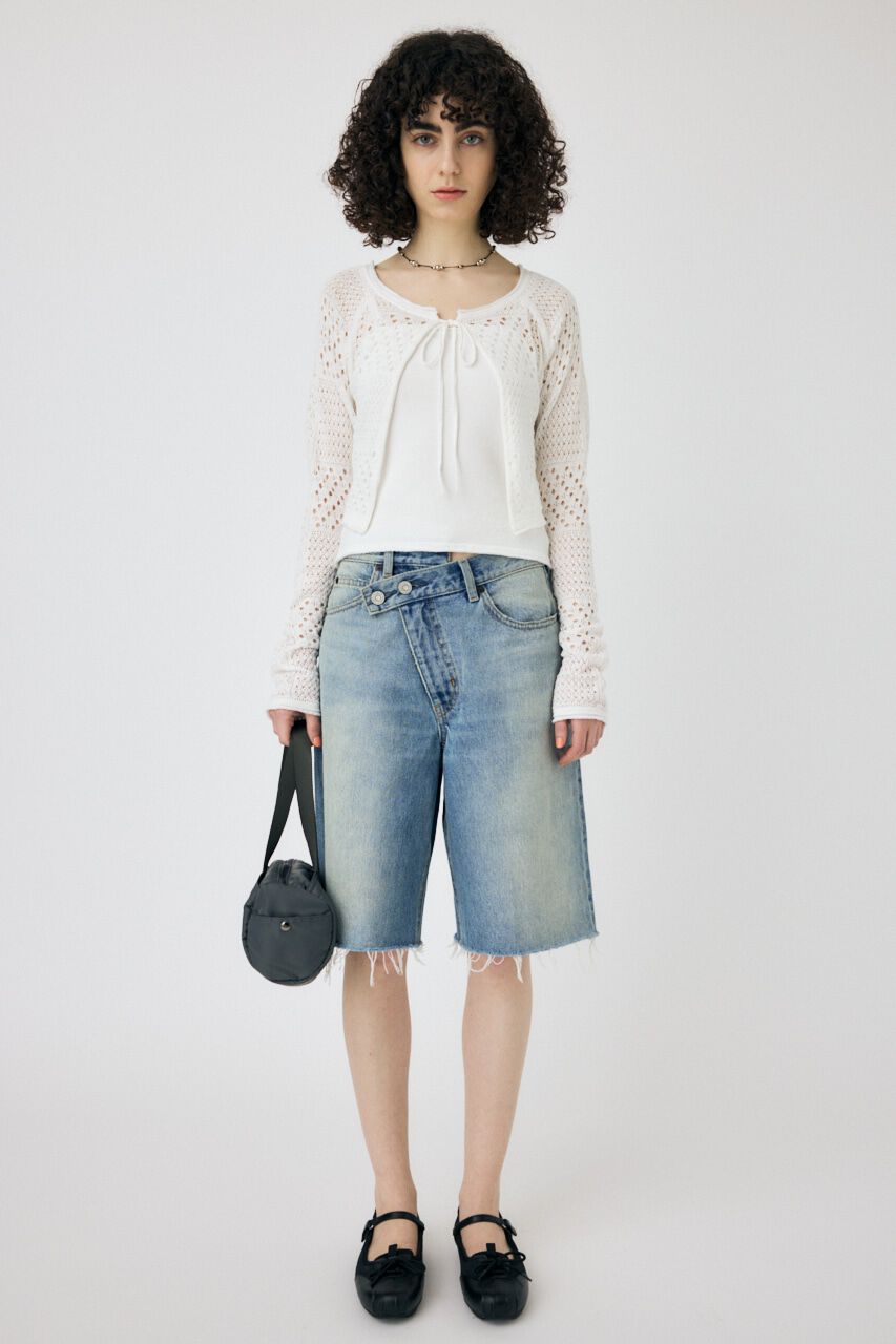 MOUSSY「OPENWORK KNIT アンサンブル」|ニット・セーター|