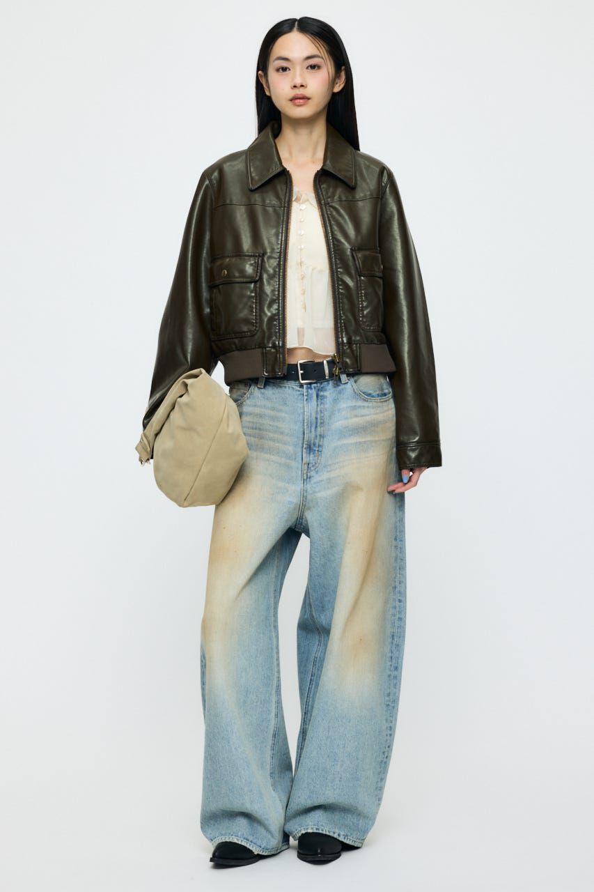 MOUSSY「BOW TIE CHIFFON ブラウス」|シャツ・ブラウス|