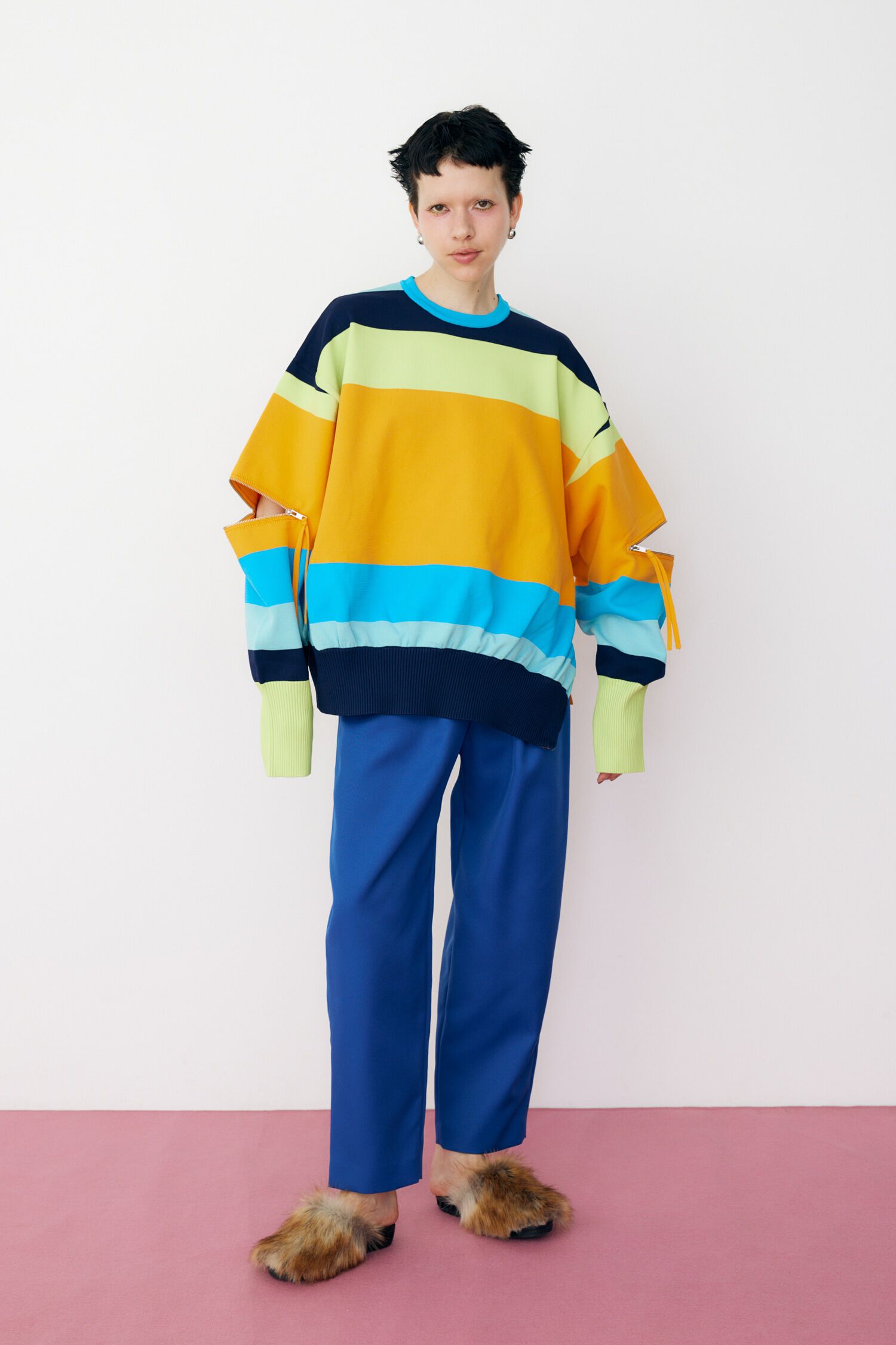 HeRIN.CYE「Thick belt pants」|その他|BLU