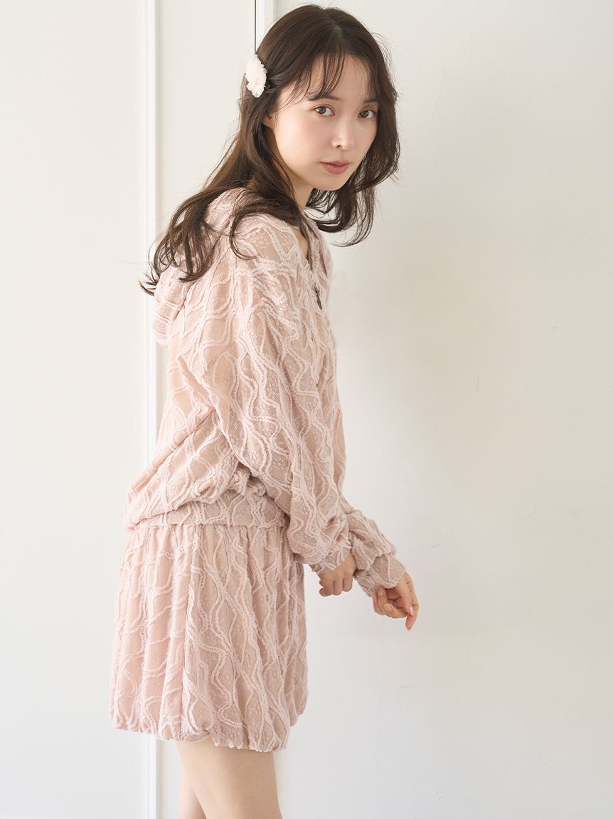 SNIDEL HOME「デザインカットバルーンパンツ」|ルームウェア|