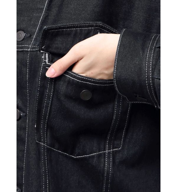 ELENDEEK「ONE WASHED DENIM JK」|デニムジャケット|