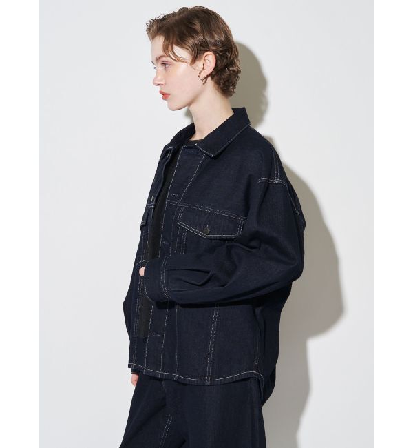 ELENDEEK「ONE WASHED DENIM JK」|デニムジャケット|