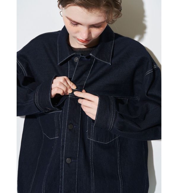 ELENDEEK「ONE WASHED DENIM JK」|デニムジャケット|