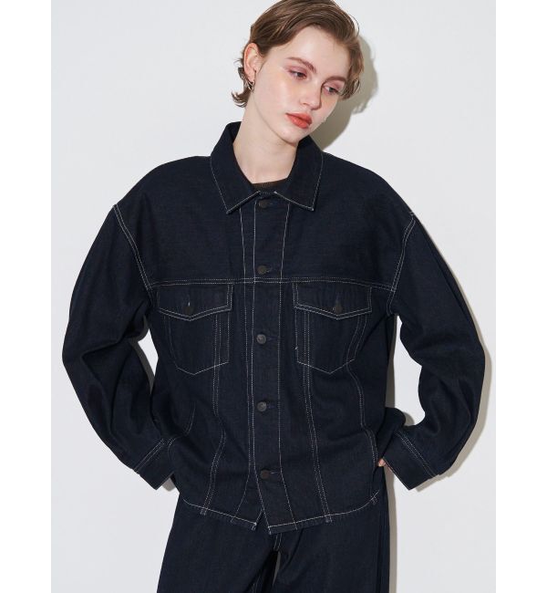 ELENDEEK「ONE WASHED DENIM JK」|デニムジャケット|