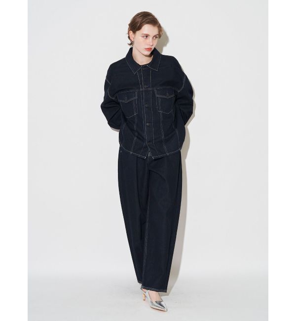 ELENDEEK「ONE WASHED DENIM JK」|デニムジャケット|