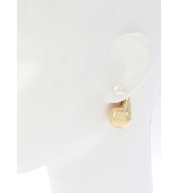 ELENDEEK「DROP PEARL LARGE PIERCE」|ピアス|