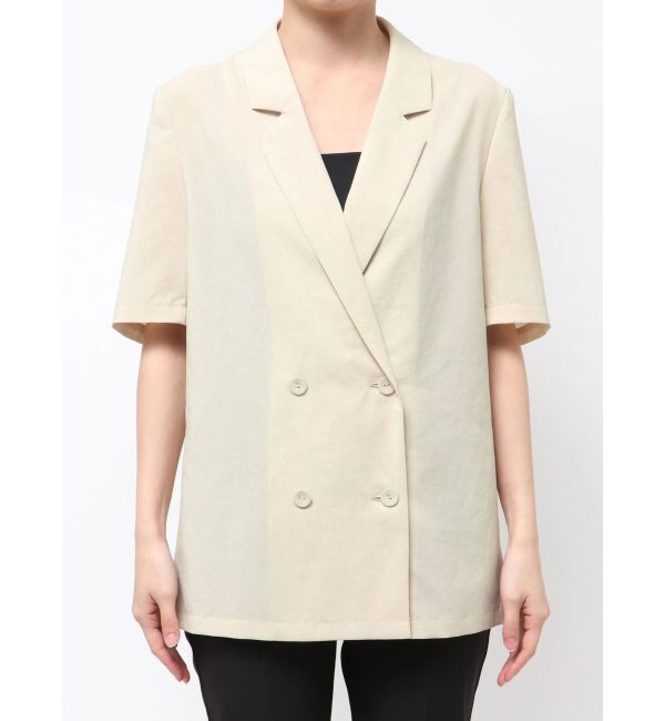 ELENDEEK「HALF SLEEVE TECH JK」|テーラードジャケット|