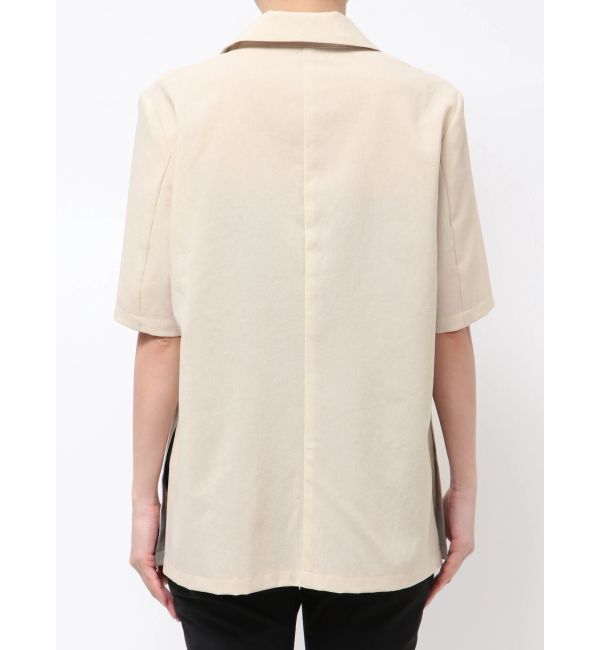 ELENDEEK「HALF SLEEVE TECH JK」|テーラードジャケット|