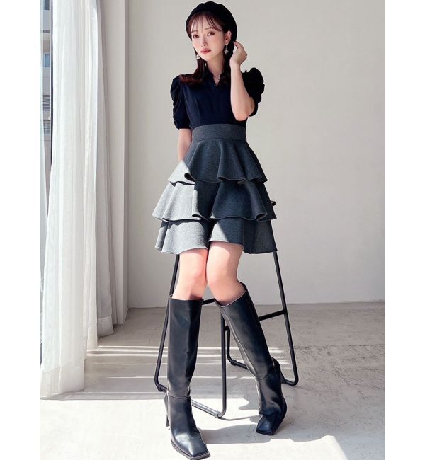 RESEXXY「スクエアトゥロングブーツ」|ロングブーツ|