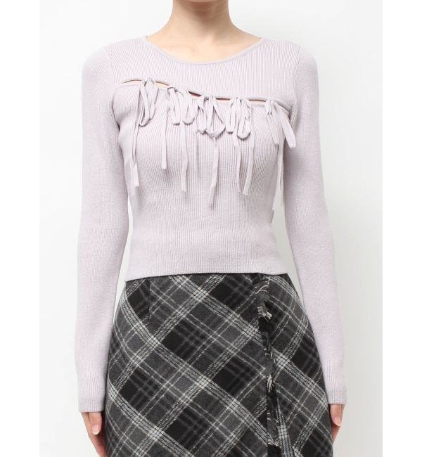 RESEXXY「リボンデザインニットトップス」|ニット・セーター|