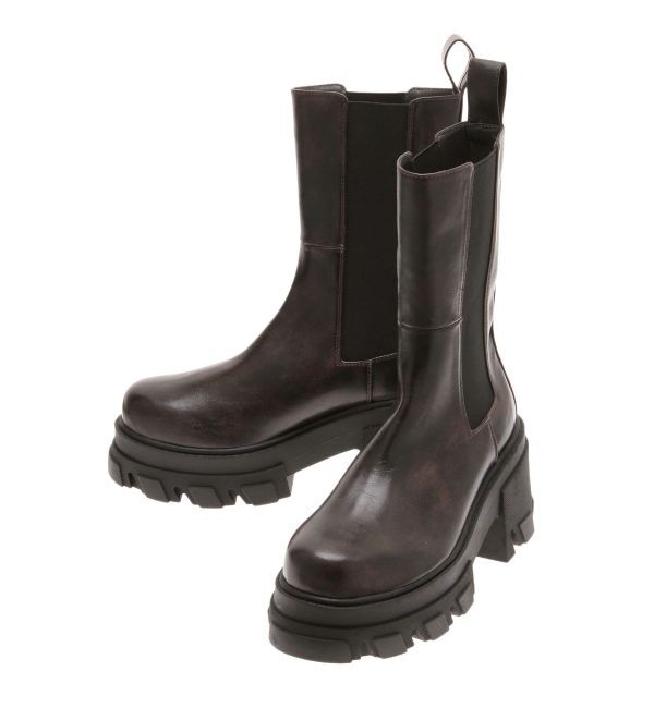 EMODA「サイドゴアタンクブーツ」|ショートブーツ|