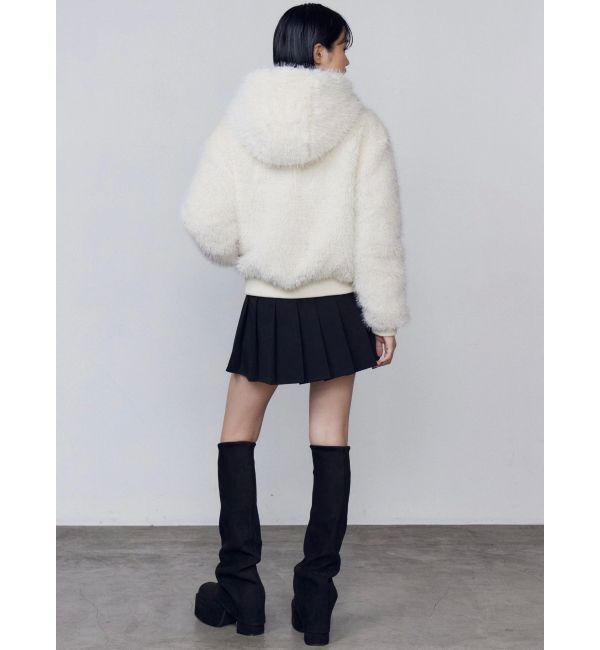 EMODA「フードフェイクファーブルゾン」|ブルゾン・スタジャン|