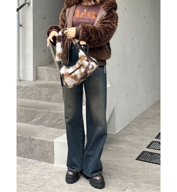 EMODA「フードフェイクファーブルゾン」|ブルゾン・スタジャン|