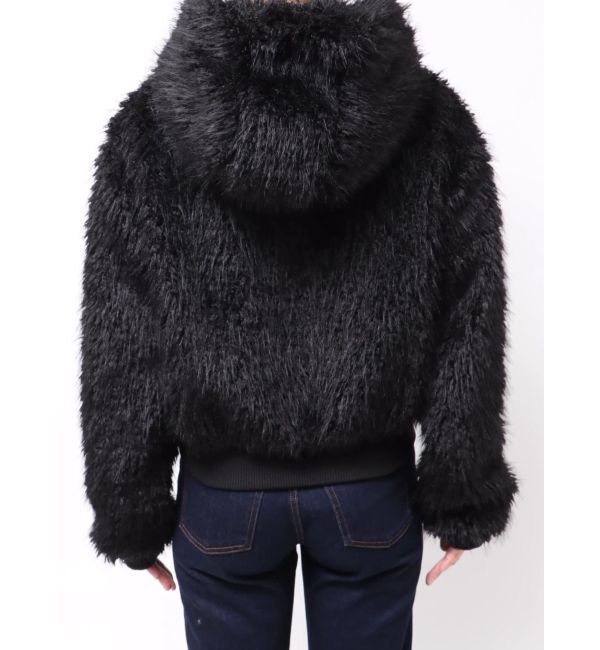 EMODA「フードフェイクファーブルゾン」|ブルゾン・スタジャン|