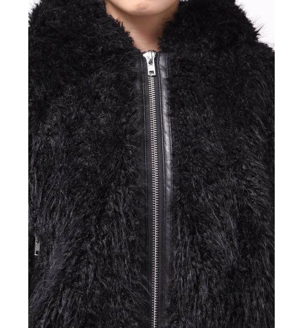 EMODA「フードフェイクファーブルゾン」|ブルゾン・スタジャン|