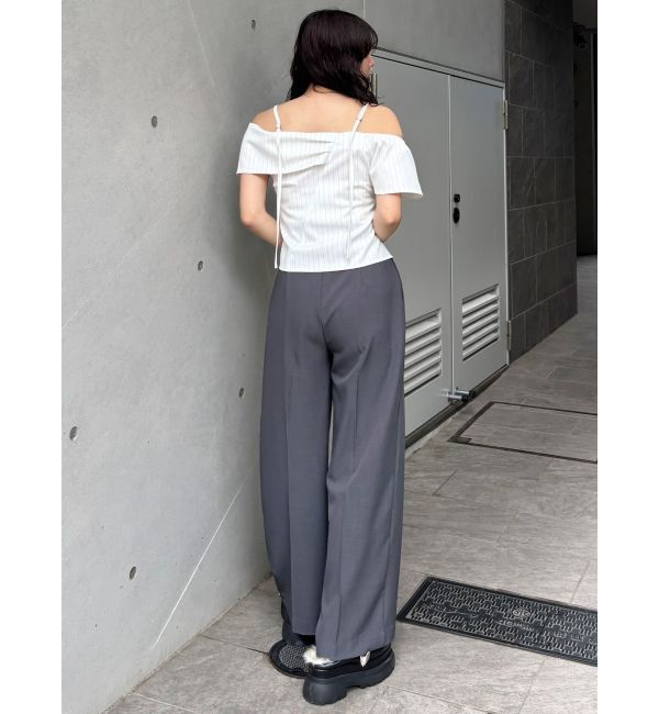 MURUA「インナーファーベルテッドクロッグス」|スリッポン|