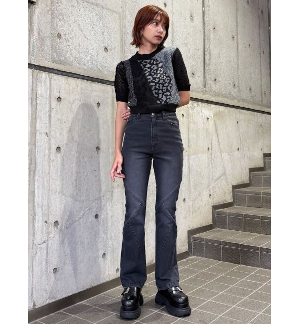 MURUA「インナーファーベルテッドクロッグス」|スリッポン|