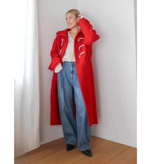 Ungrid「ラムウールVネックニット」|ニット・セーター|