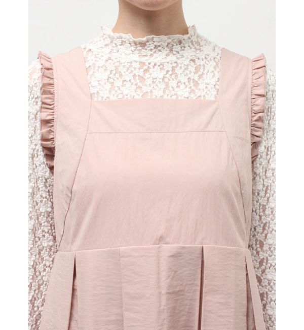 merry jenny「タックフリルミニワンピース」|ワンピース|