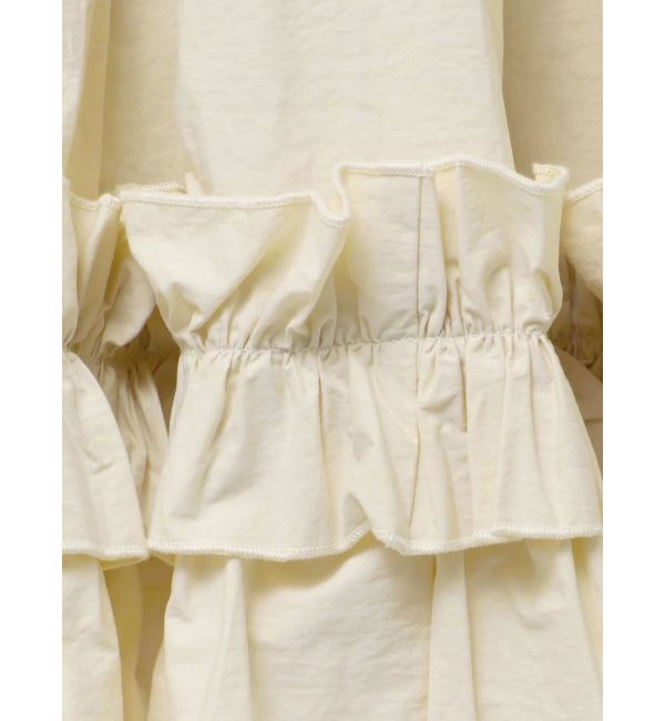 merry jenny「タックフリルミニワンピース」|ワンピース|