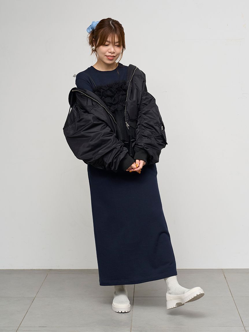 emmi atelier「ecoニットブーツ」|ショートブーツ|