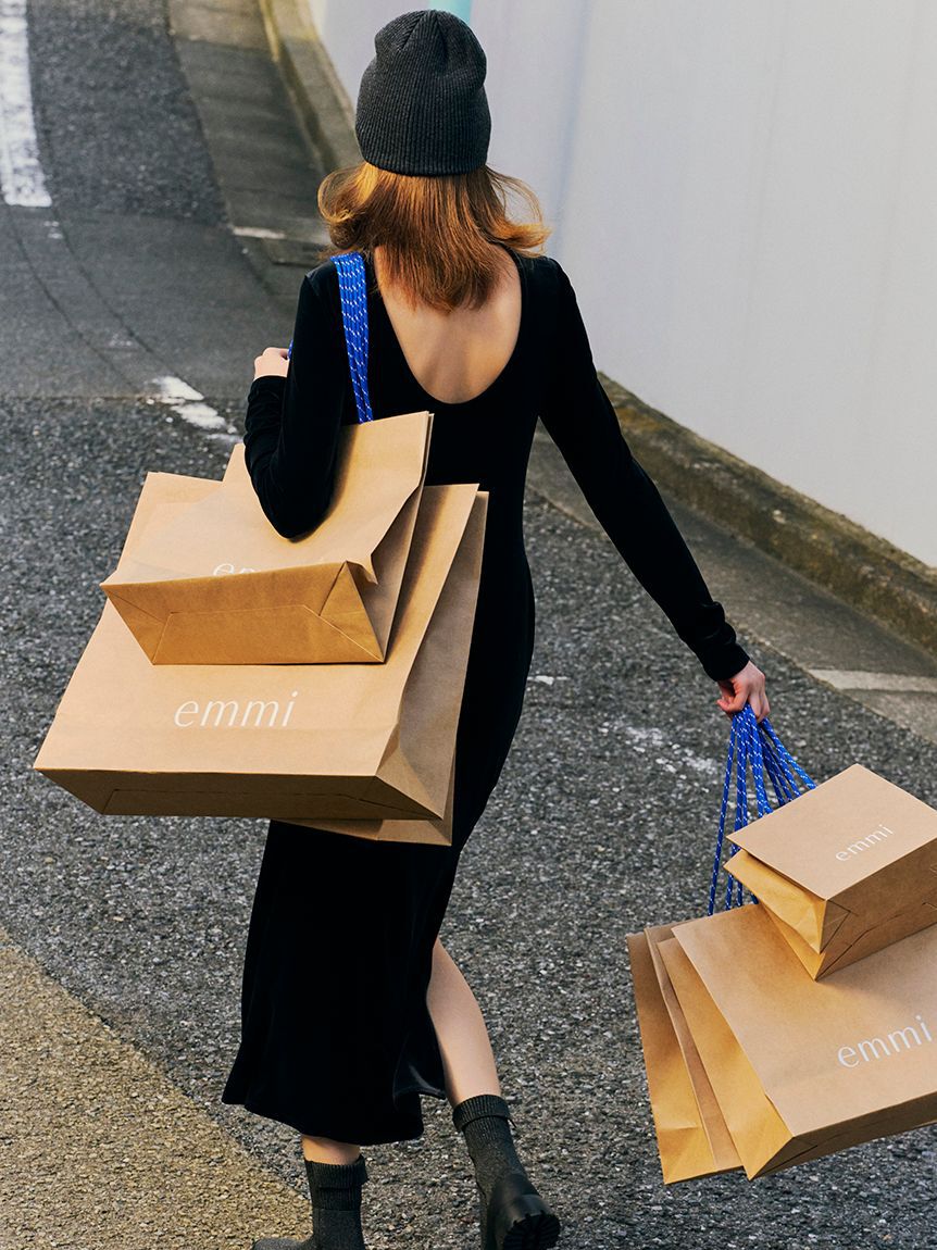 emmi atelier「ecoニットブーツ」|ショートブーツ|