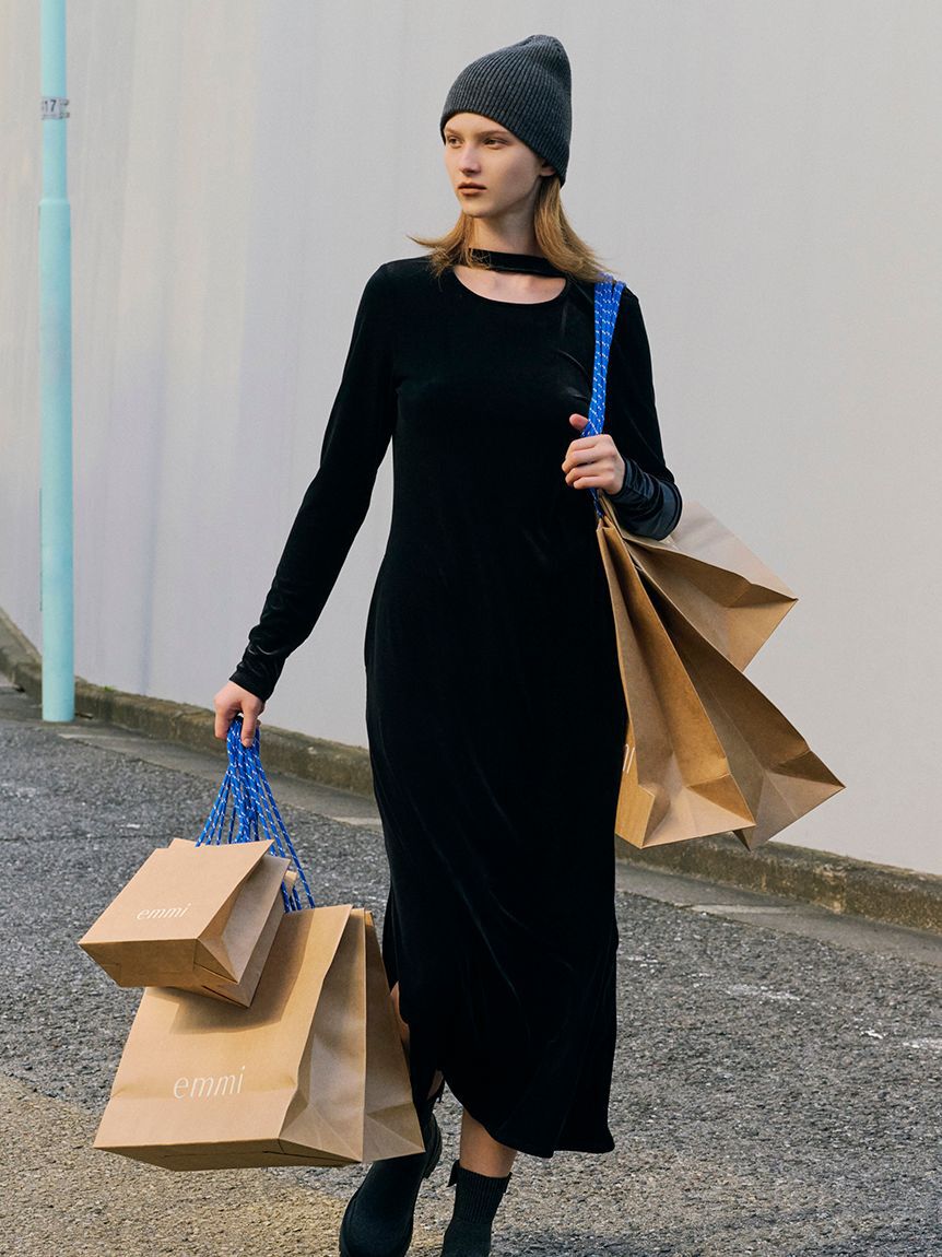 emmi atelier「ecoニットブーツ」|ショートブーツ|