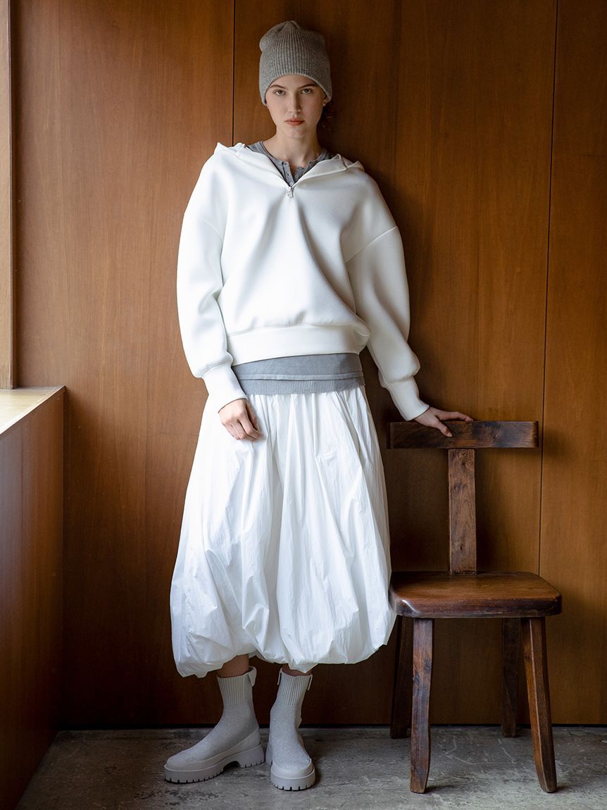 emmi atelier「ecoニットブーツ」|ショートブーツ|