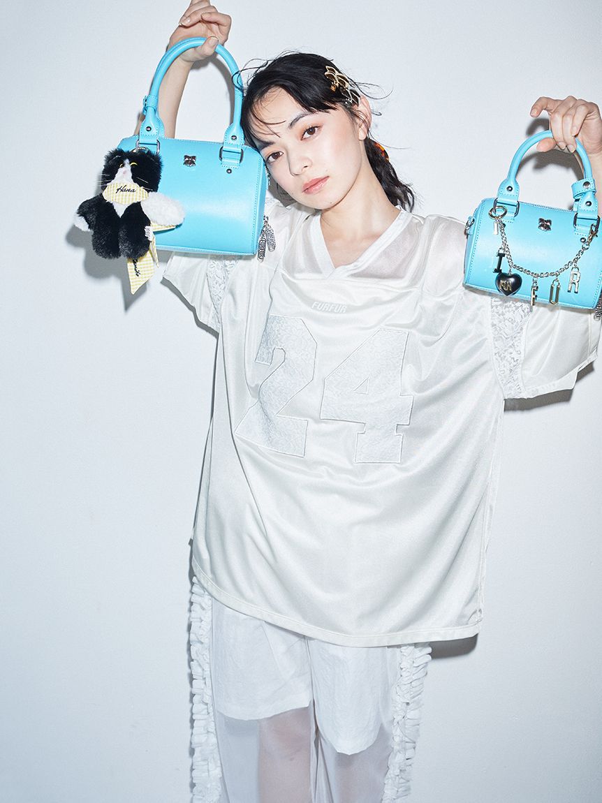 FURFUR「リボンカシメミニボストンバッグ」|ボストンバッグ|