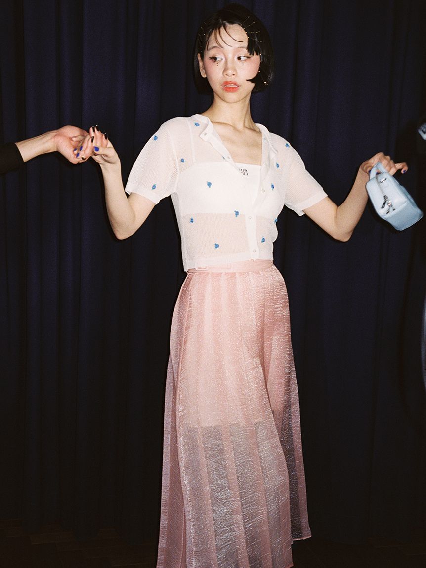 FURFUR「ロゴ刺繍バンドゥブラトップ」|インナー|