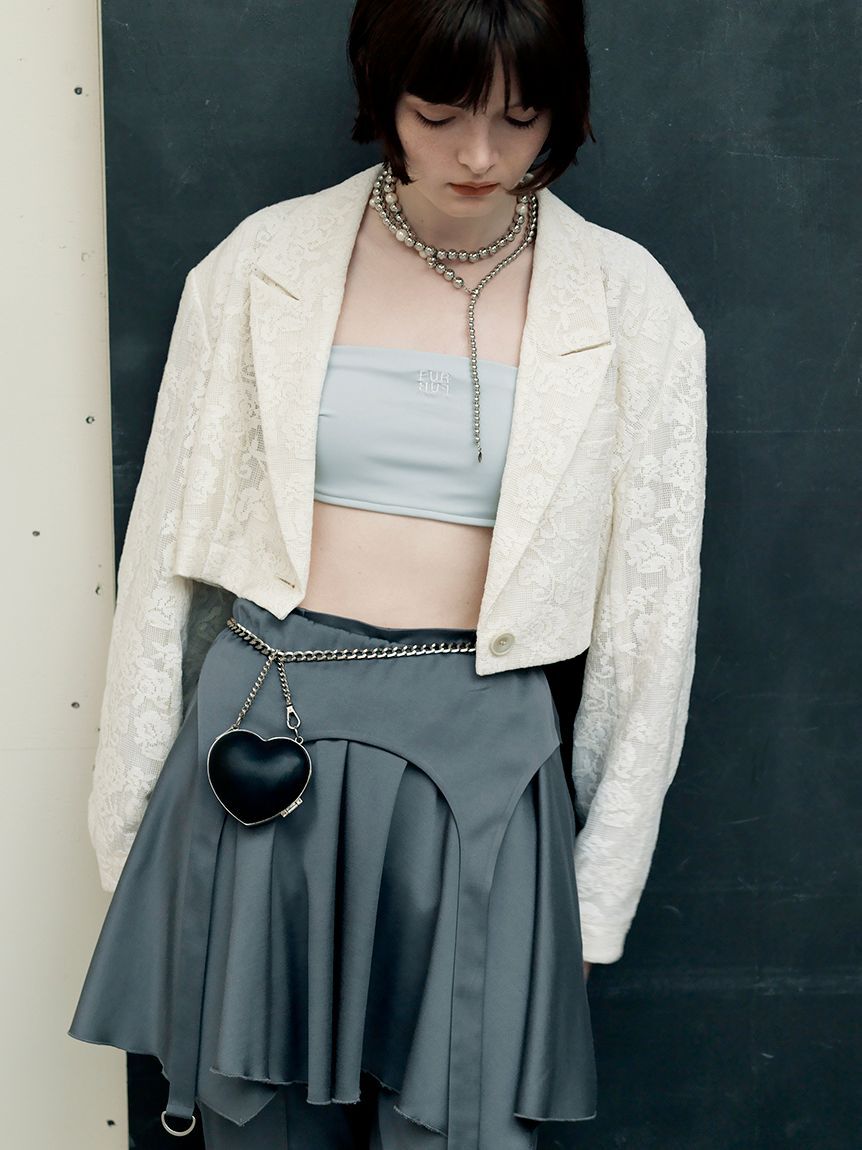 FURFUR「ロゴ刺繍バンドゥブラトップ」|インナー|