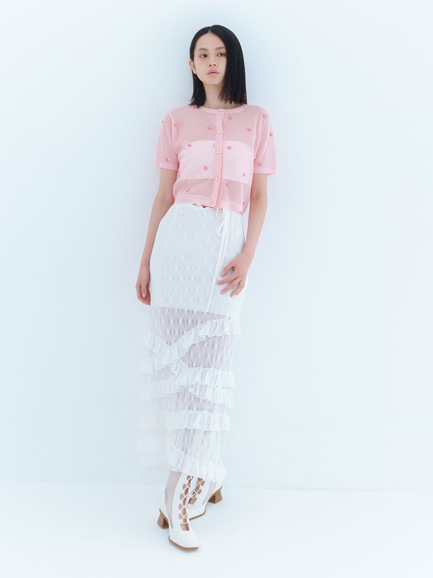 FURFUR「ロゴ刺繍バンドゥブラトップ」|インナー|