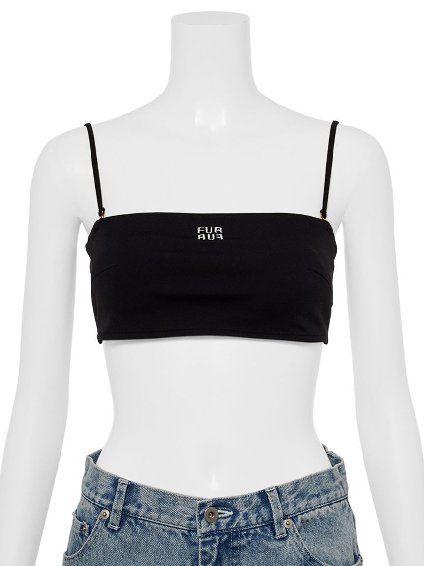 FURFUR「ロゴ刺繍バンドゥブラトップ」|インナー|