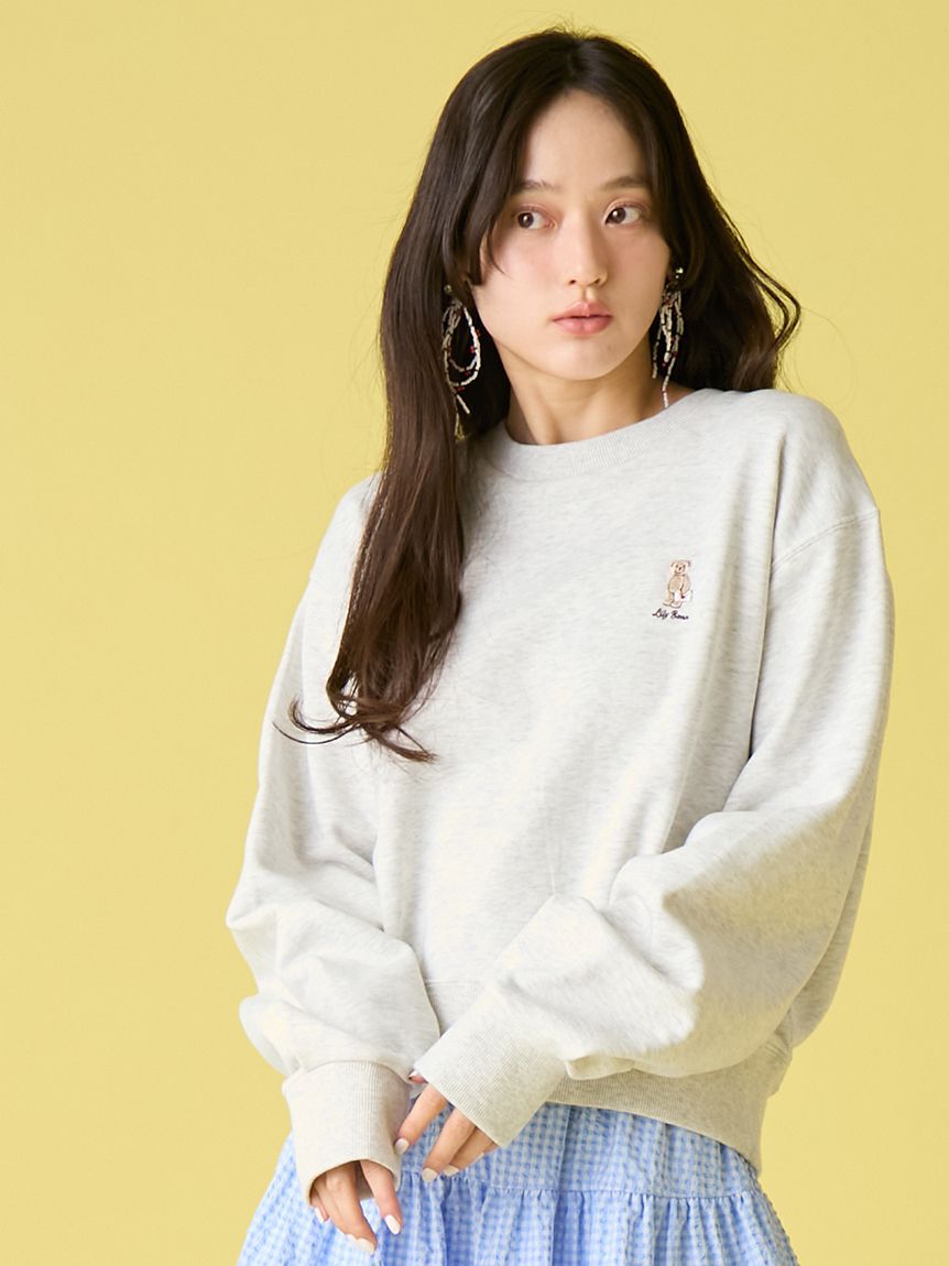 LILY BROWN「Lily Bearラブレターモチーフスウェット」|スウェット・ジャージ|CGRY
