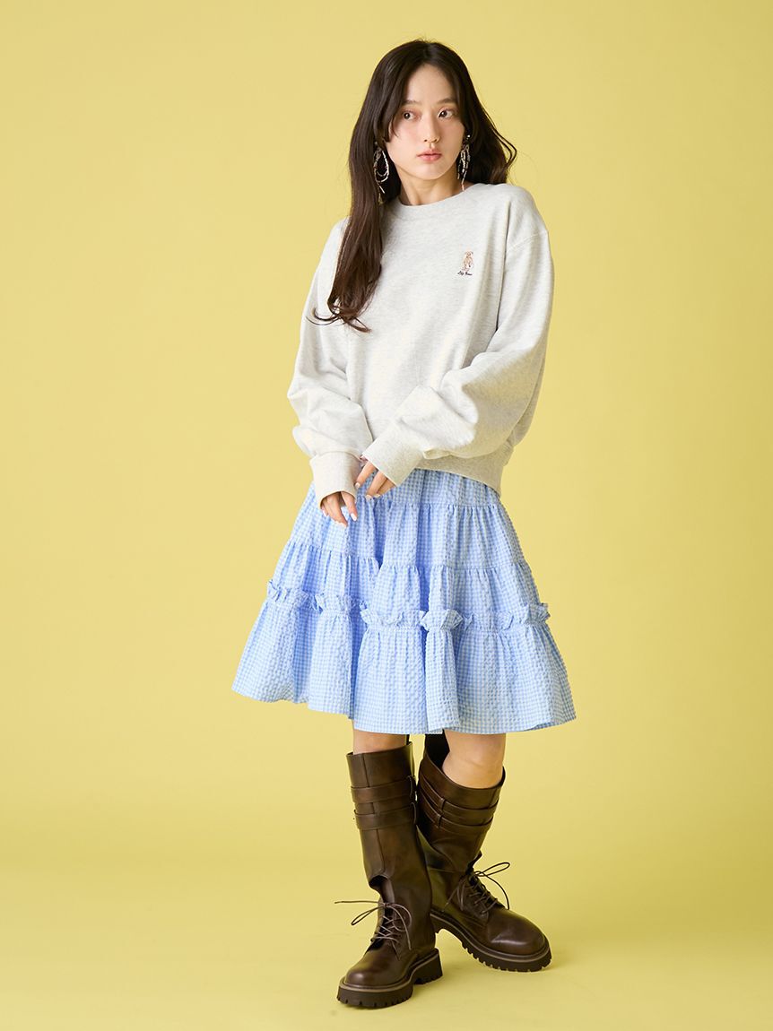 LILY BROWN「Lily Bearラブレターモチーフスウェット」|スウェット・ジャージ|