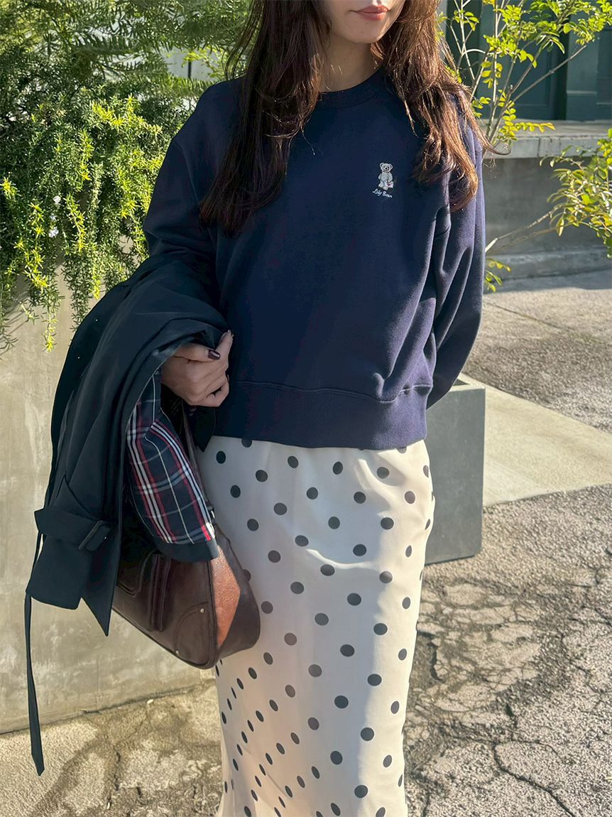 LILY BROWN「Lily Bearラブレターモチーフスウェット」|スウェット・ジャージ|