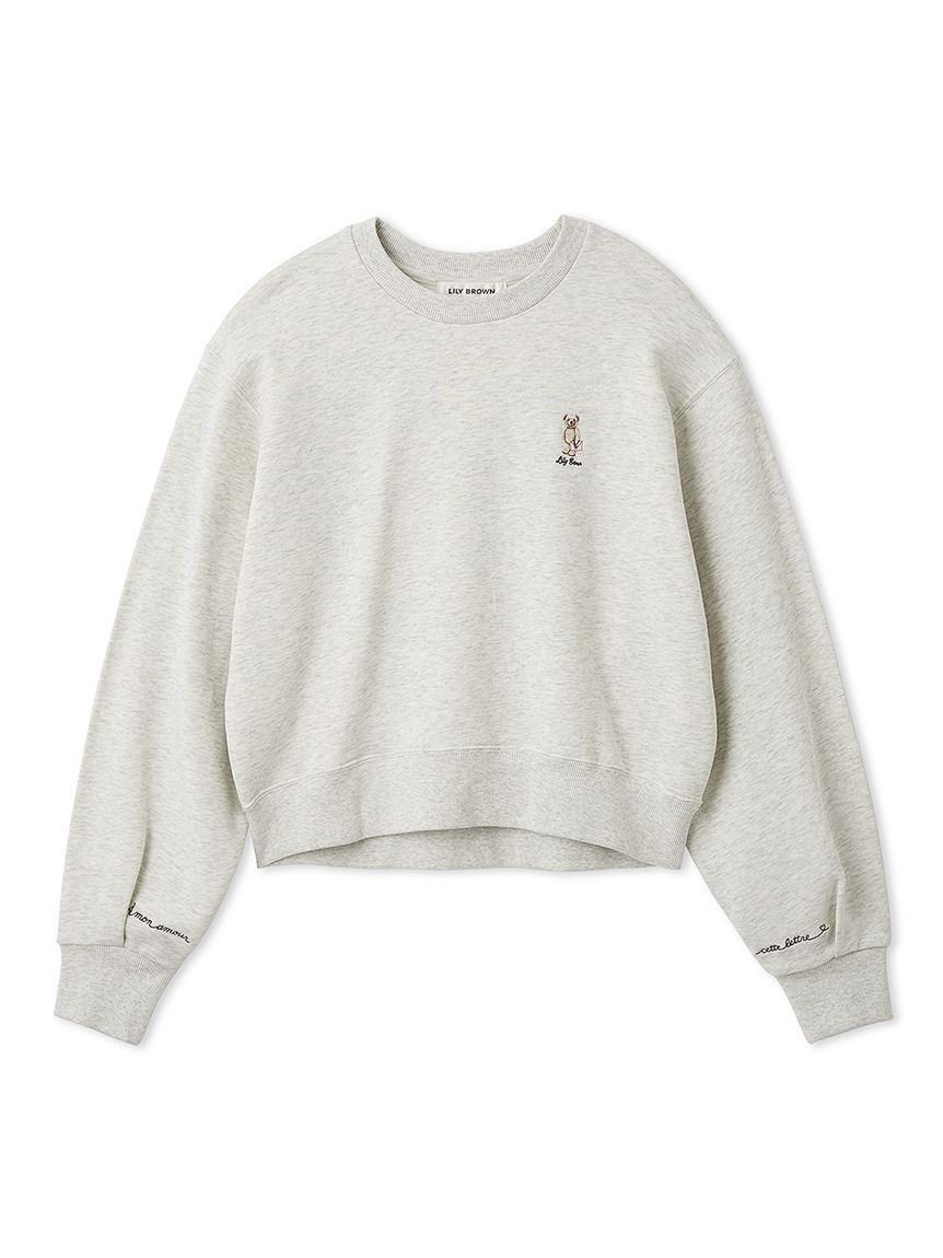 LILY BROWN「Lily Bearラブレターモチーフスウェット」|スウェット・ジャージ|